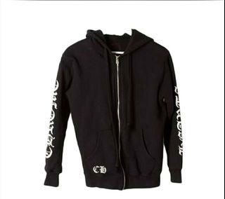 🌸 CHROME HEARTS Unisex Thermal Line Zip Up Hoodie 🌸