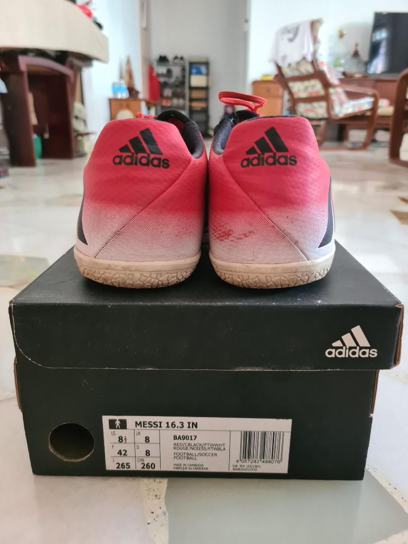 Adidas Messi 16.3 Football Boots Red Black White