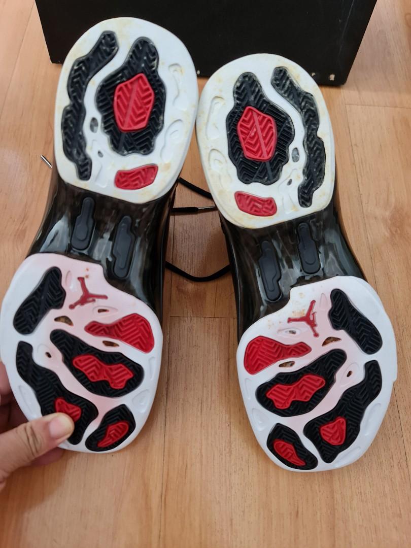 Jordan 17 red and hot sale black