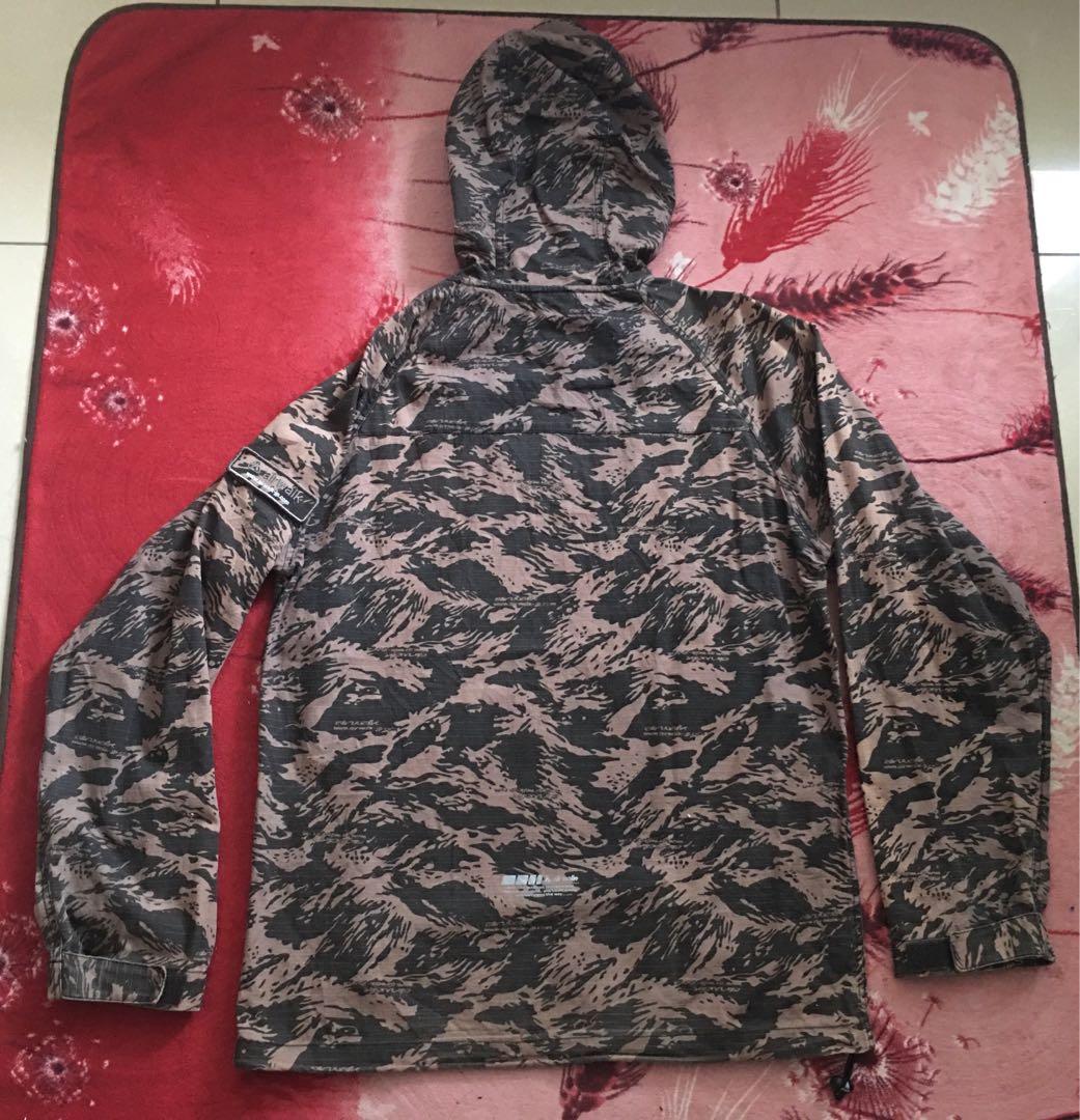 Airwalk Tiger Stripe Camo Hoodie Jacket, Men's Fashion, Clothes