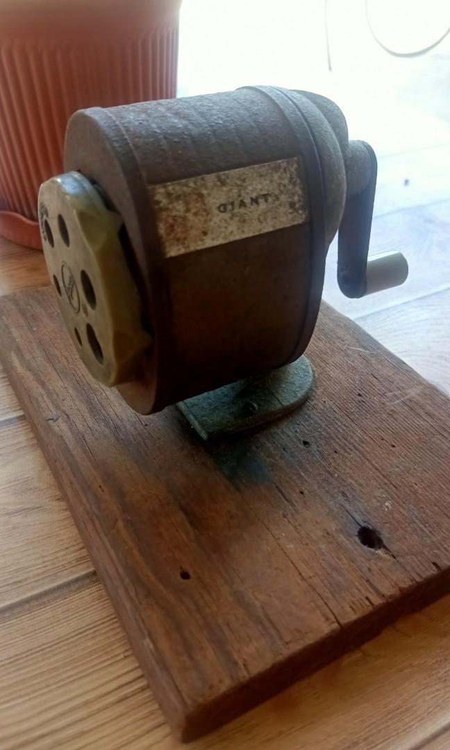 Antique Giant pencil sharpener, Hobbies & Toys, Memorabilia