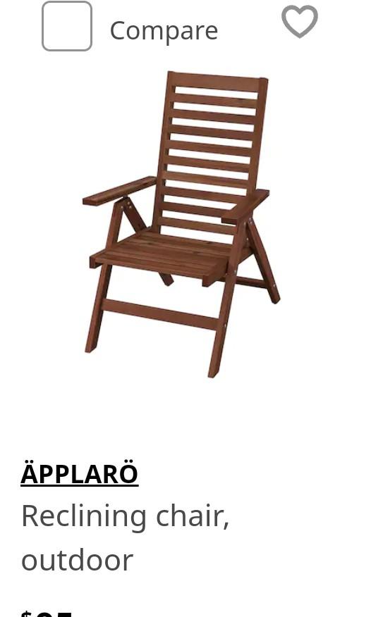 APPLARO Ikea Outdoor Furniture Items, Furniture & Home Living