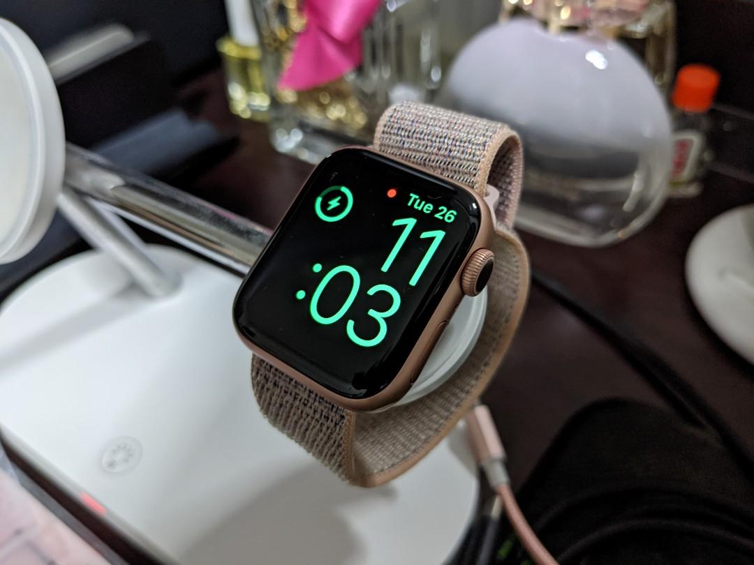 Apple Watch Series 5 Gold 40mm GPS only Mobile Phones Gadgets Wearables Smart Watches on Carousell