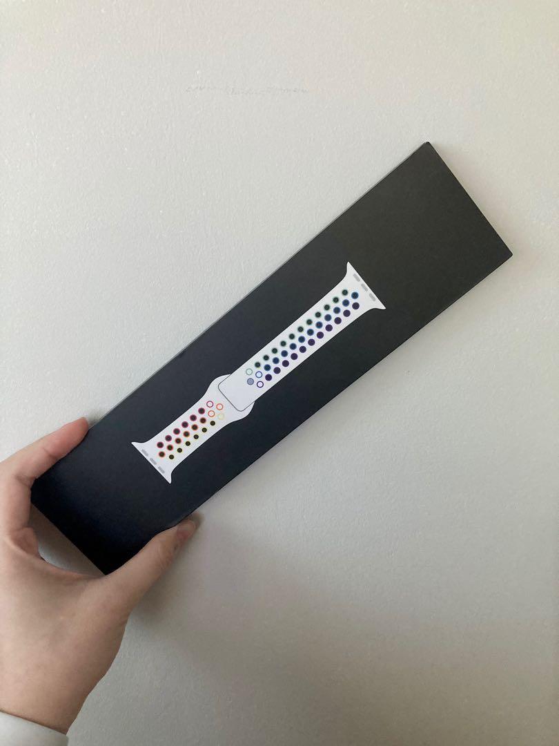 Apple x Nike Pride Edition Sport Band, Mobile Phones \u0026 Gadgets, Wearables \u0026  Smart Watches on Carousell