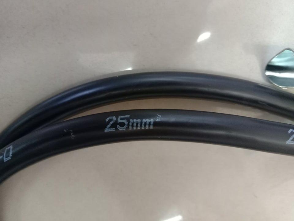 ARC Welding Cable Set 500A 25mm 8Ft Long, Commercial & Industrial