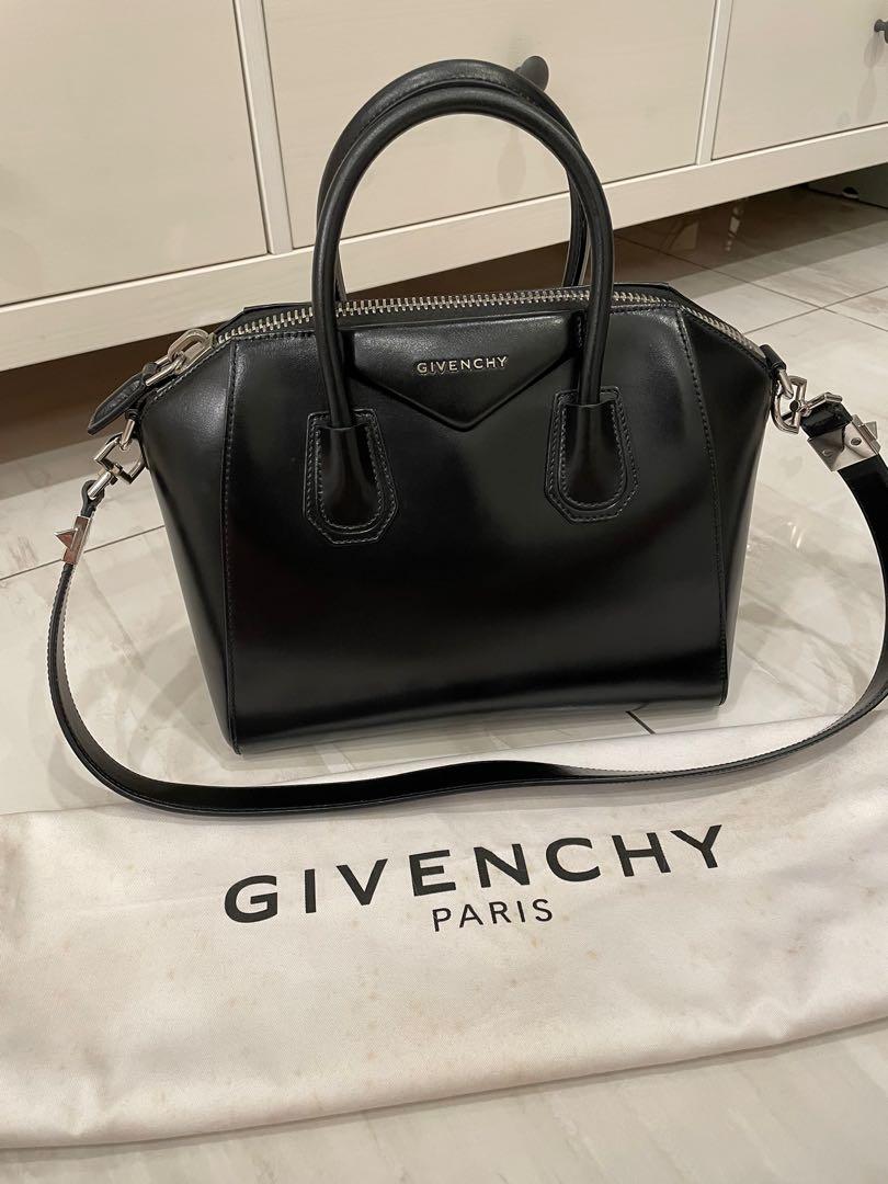 AUTHENTIC Givenchy Antigona Small Black, Luxury, Bags & Wallets on Carousell