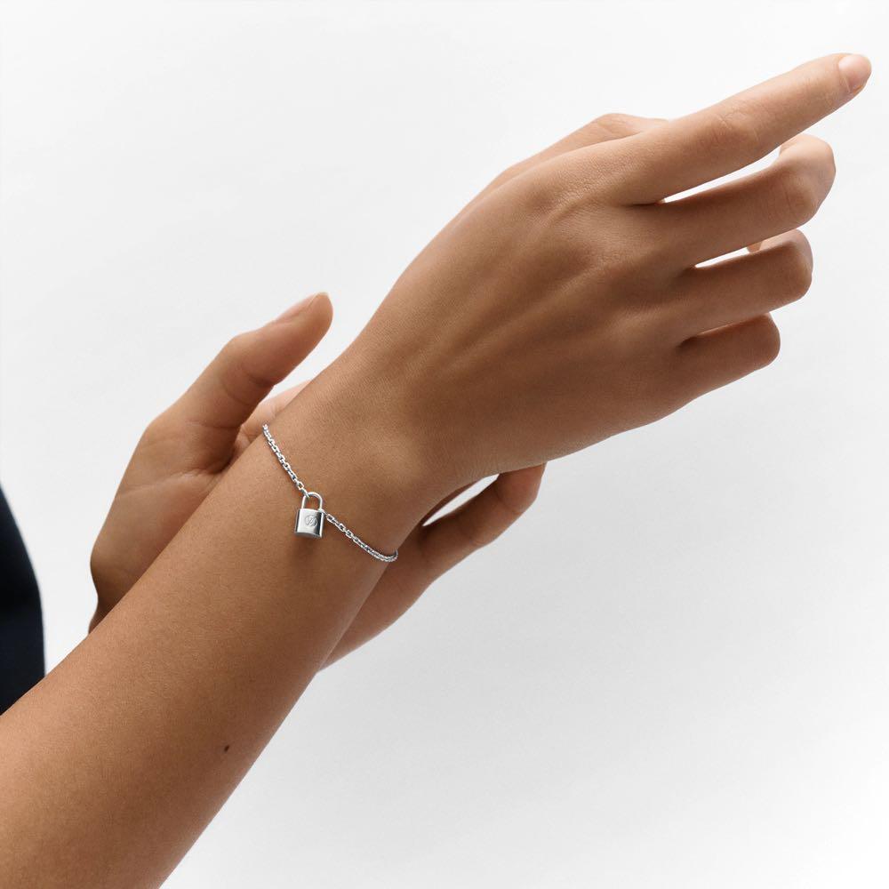 Louis Vuitton UNICEF Silver Lockit Bracelets