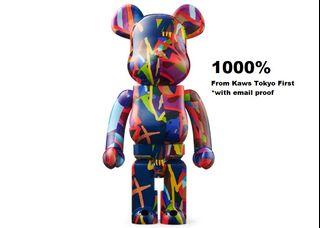 BEARBRICK KAWS TENSION 1000% [ON HAND]