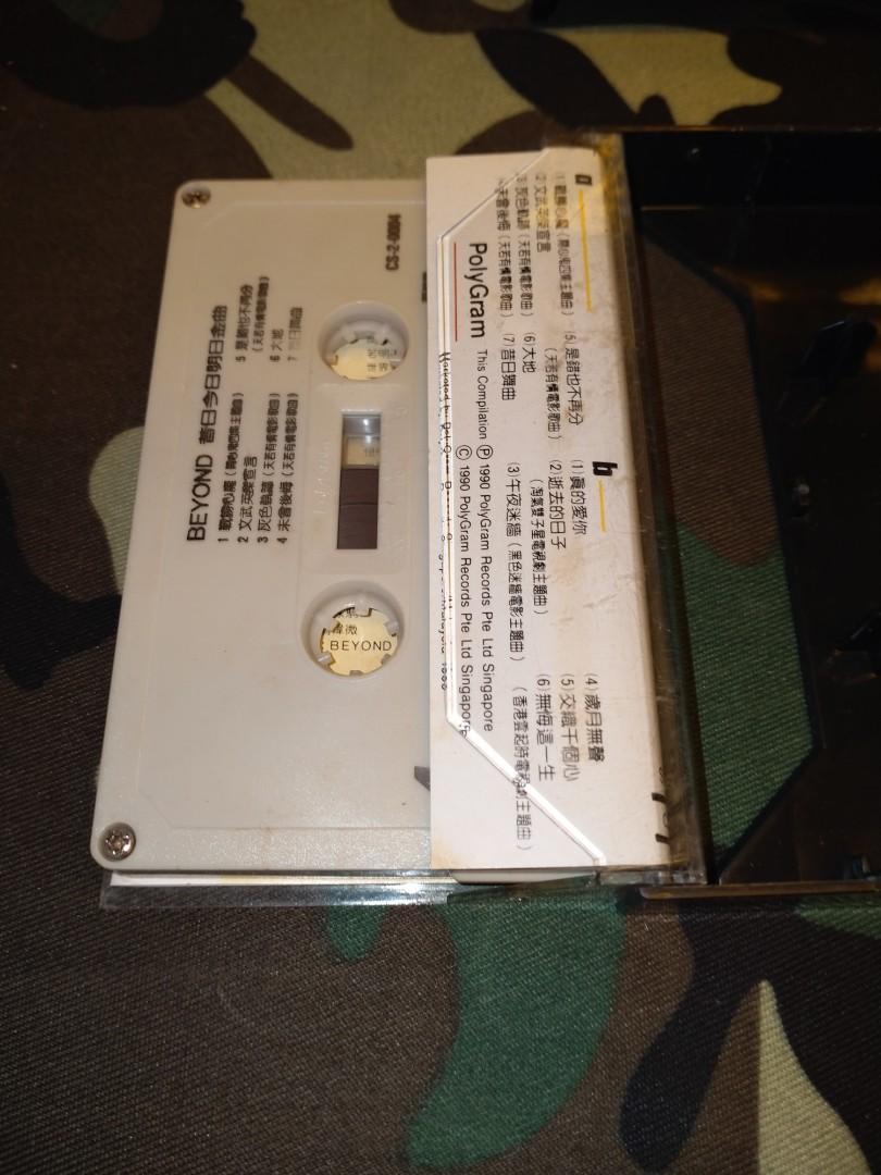 BEYOND 1990 CASSETTE KASET HONG KONG CHINESE, Hobbies & Toys, Music