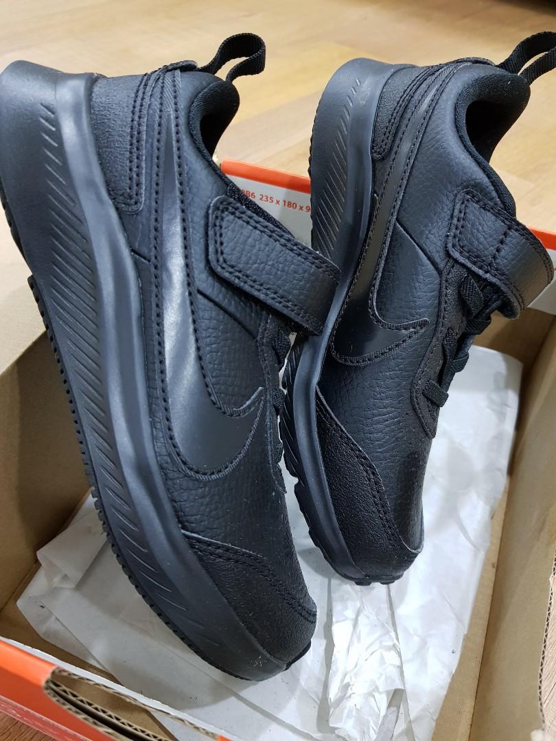 All black deals nike school shoes