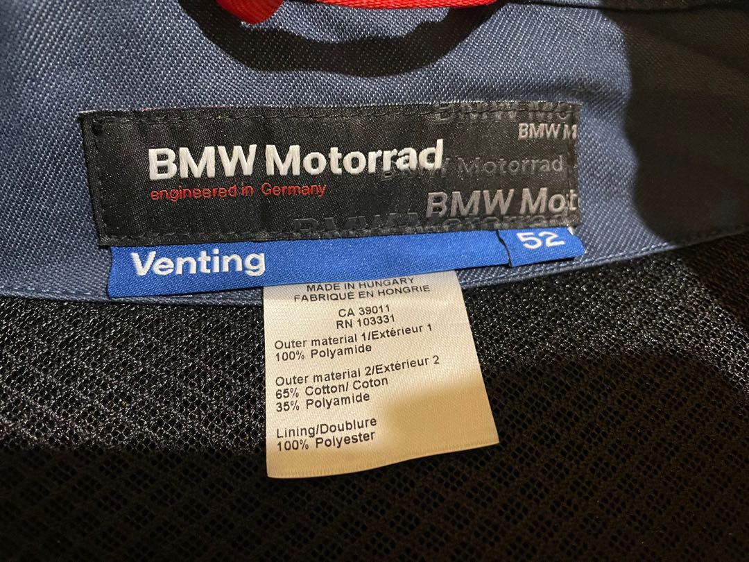 bmw venting jacket 2018