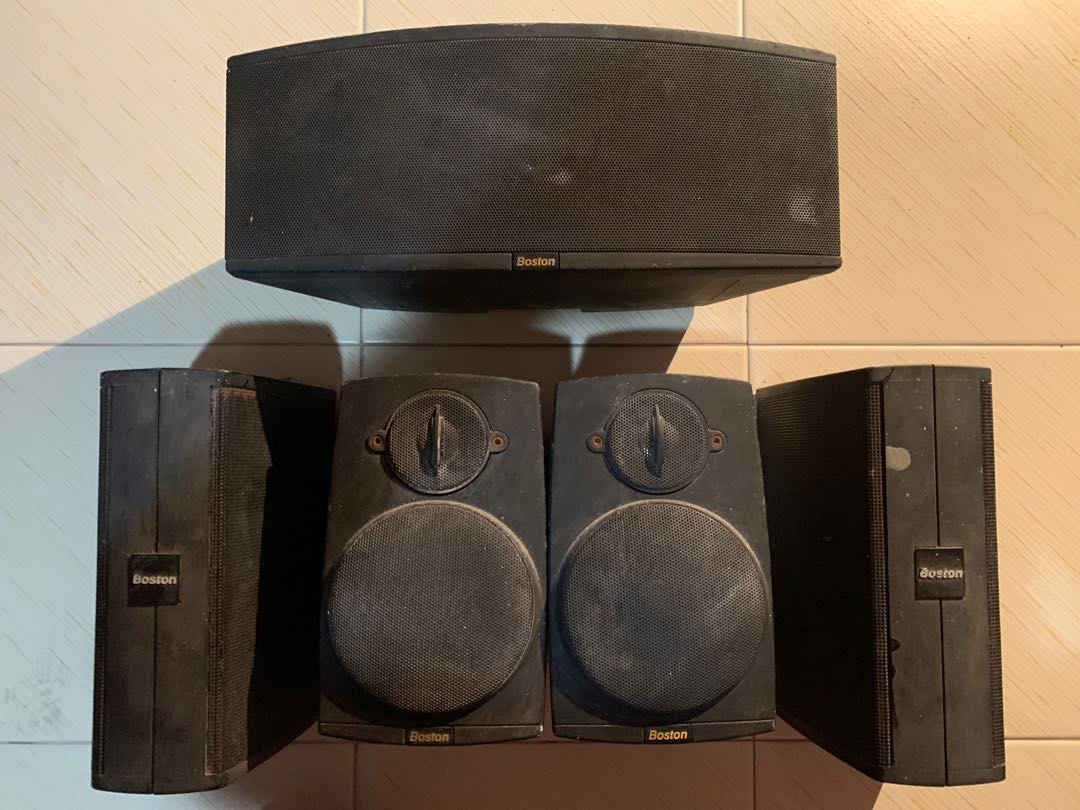 Boston Acoustic Micro 90 Audio Soundbars Speakers Amplifiers