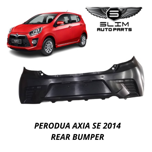 BRAND NEW Perodua Axia Se 2014 Rear Bumper Auto Accessories on