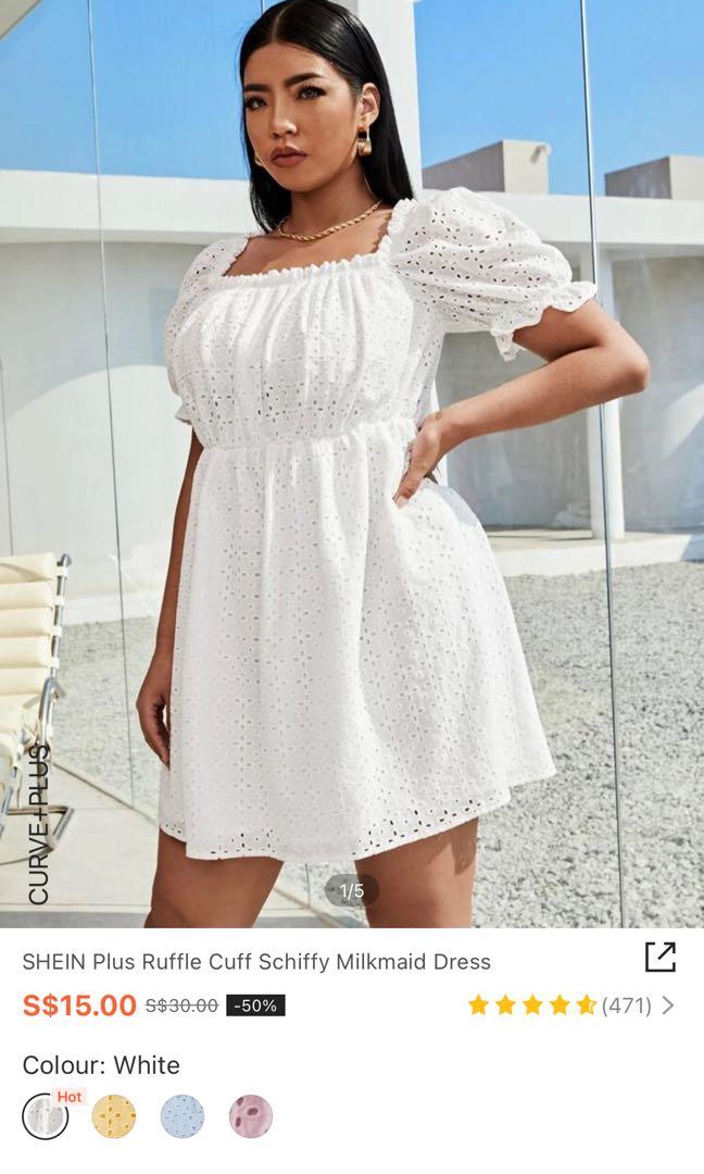 Cute plus outlet size white dresses