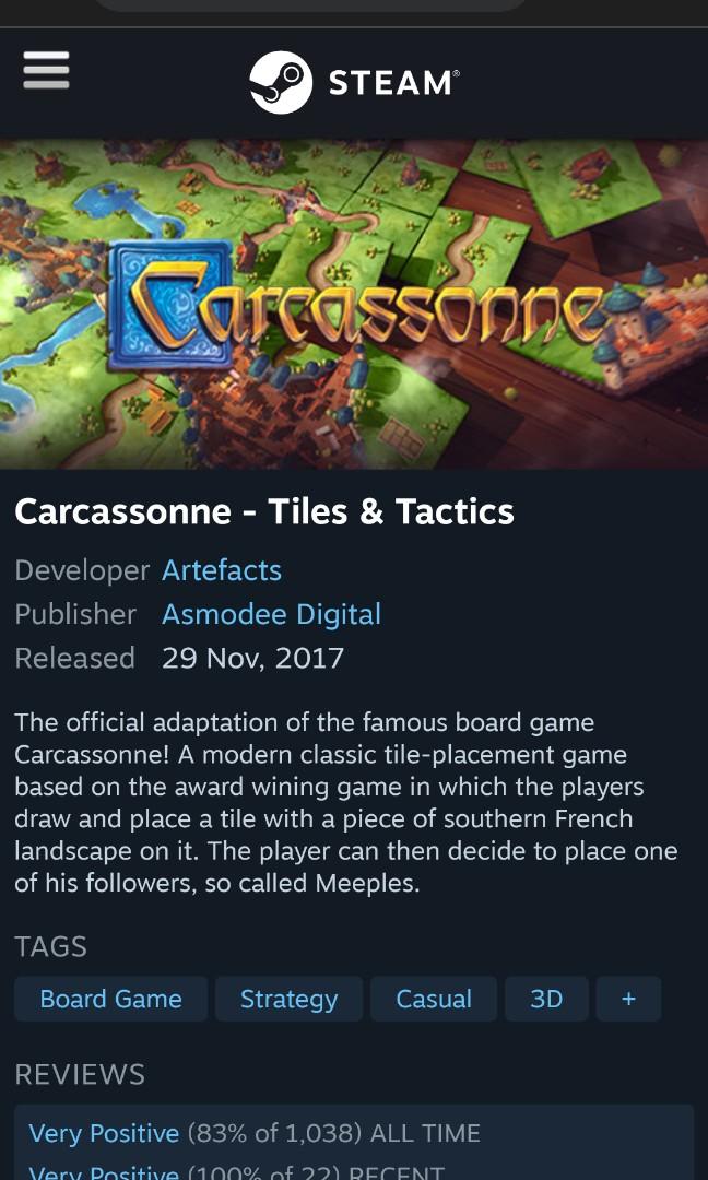 Carcassonne  Download & Play the Board Game Online – Epic Games Store