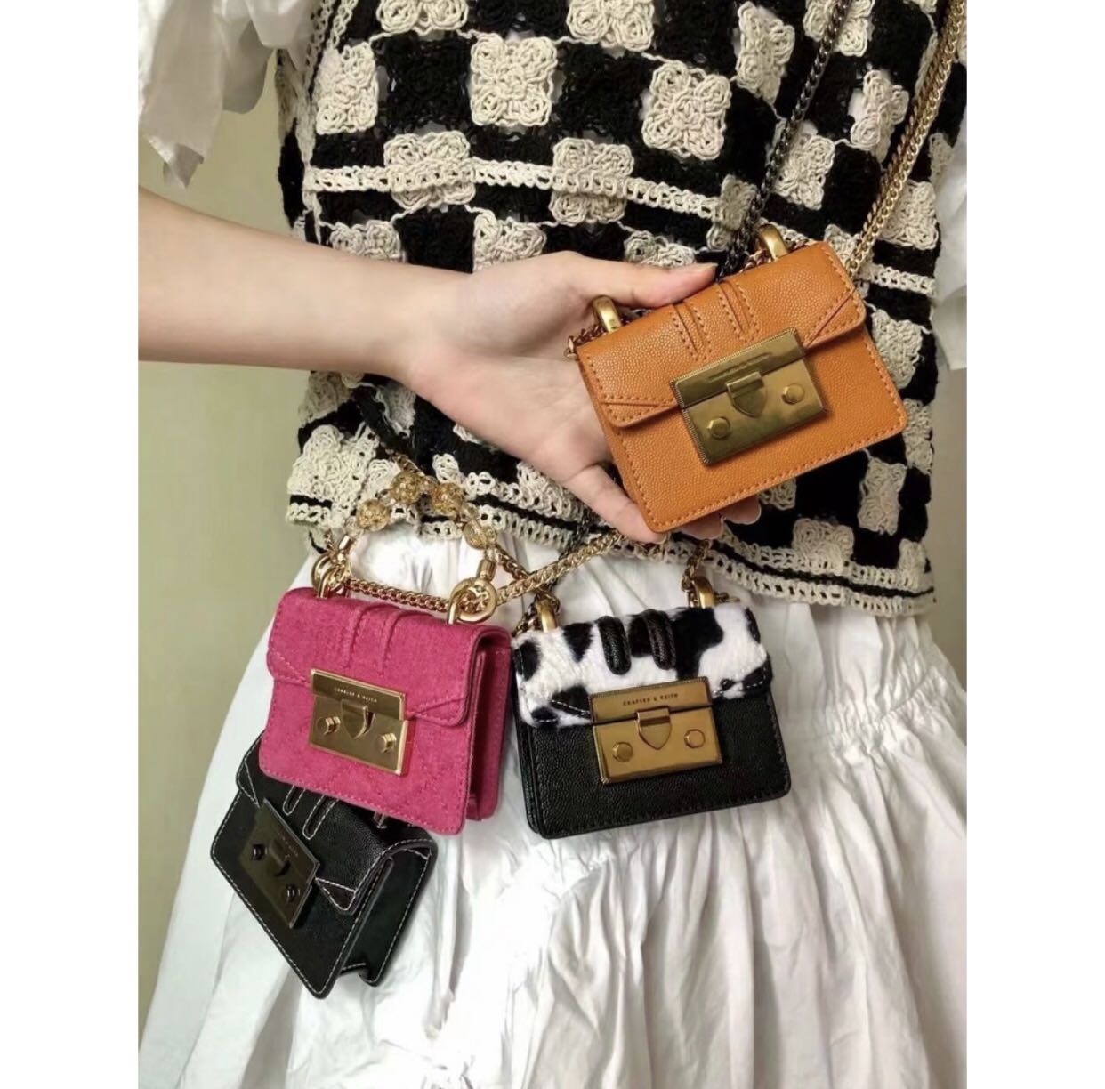 Charles and keith 2025 small sling bag