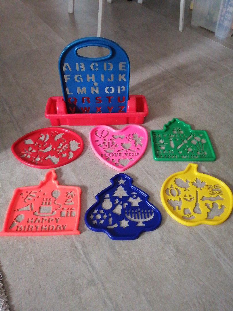 Children Stencil Set, Hobbies & Toys, Stationery & Craft, Other