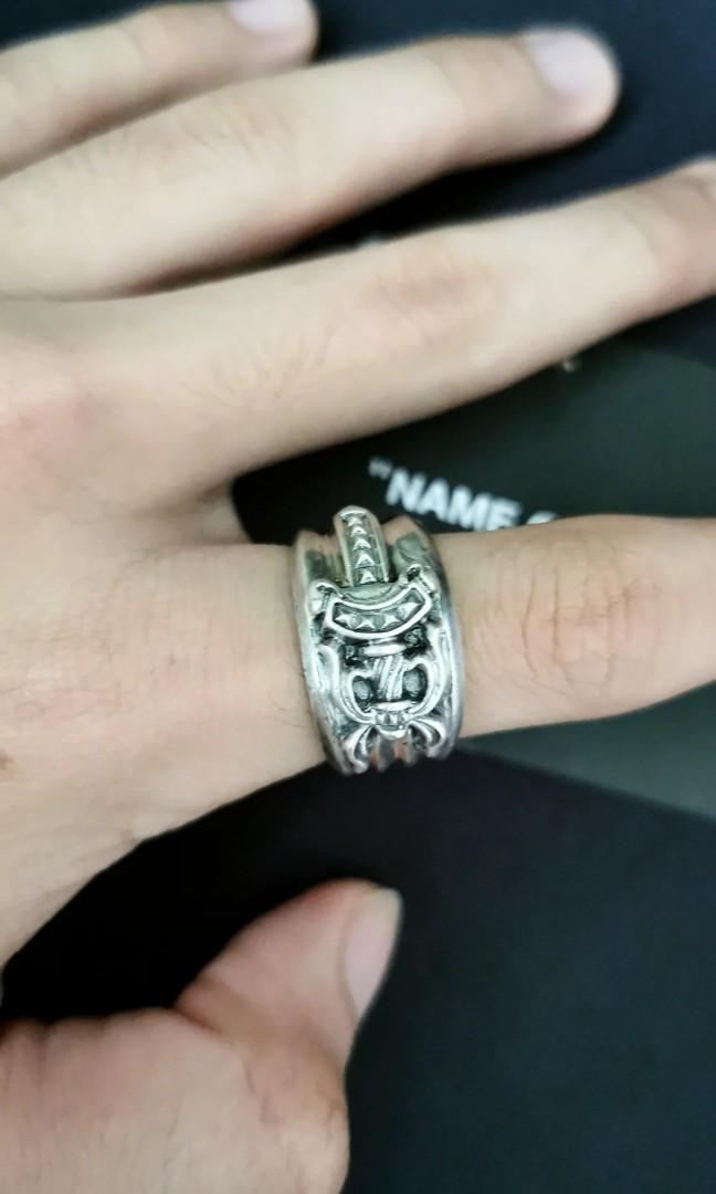 Chrome hearts outlet 1992 sterling ring