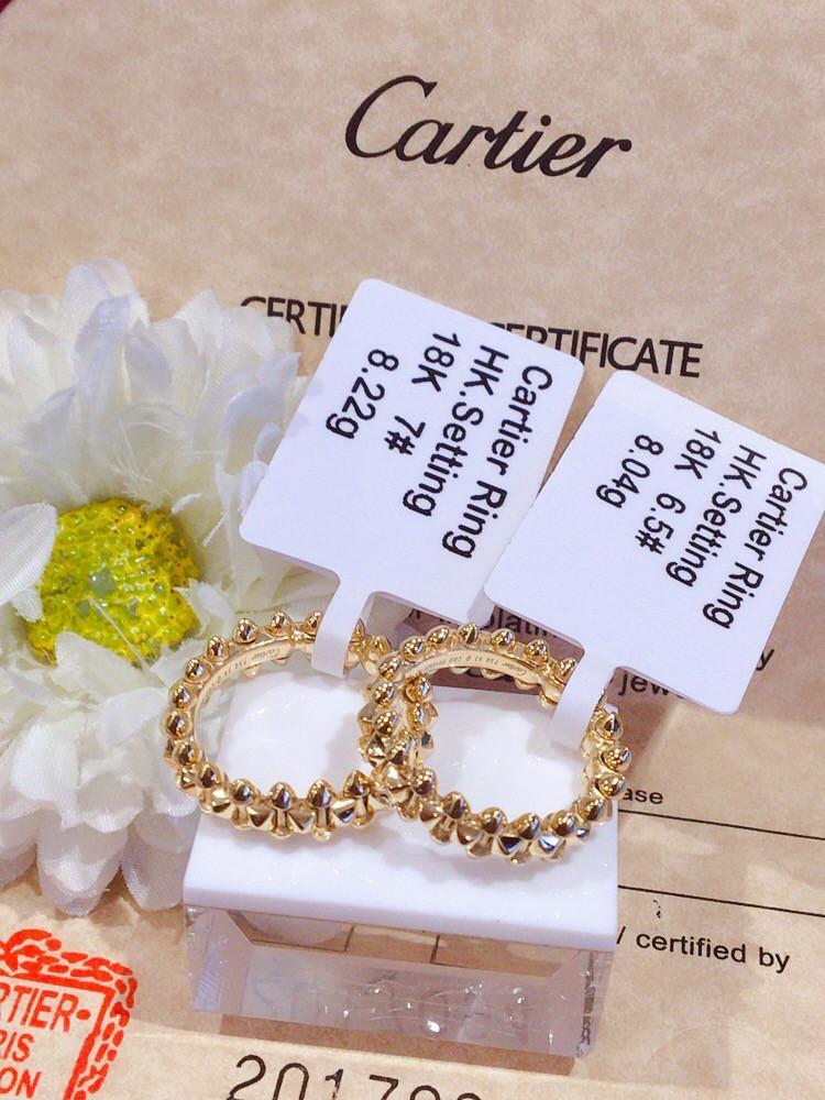 Clash De Cartier Ring 18K HK Setting Women s Fashion Jewelry Organizers Rings on Carousell