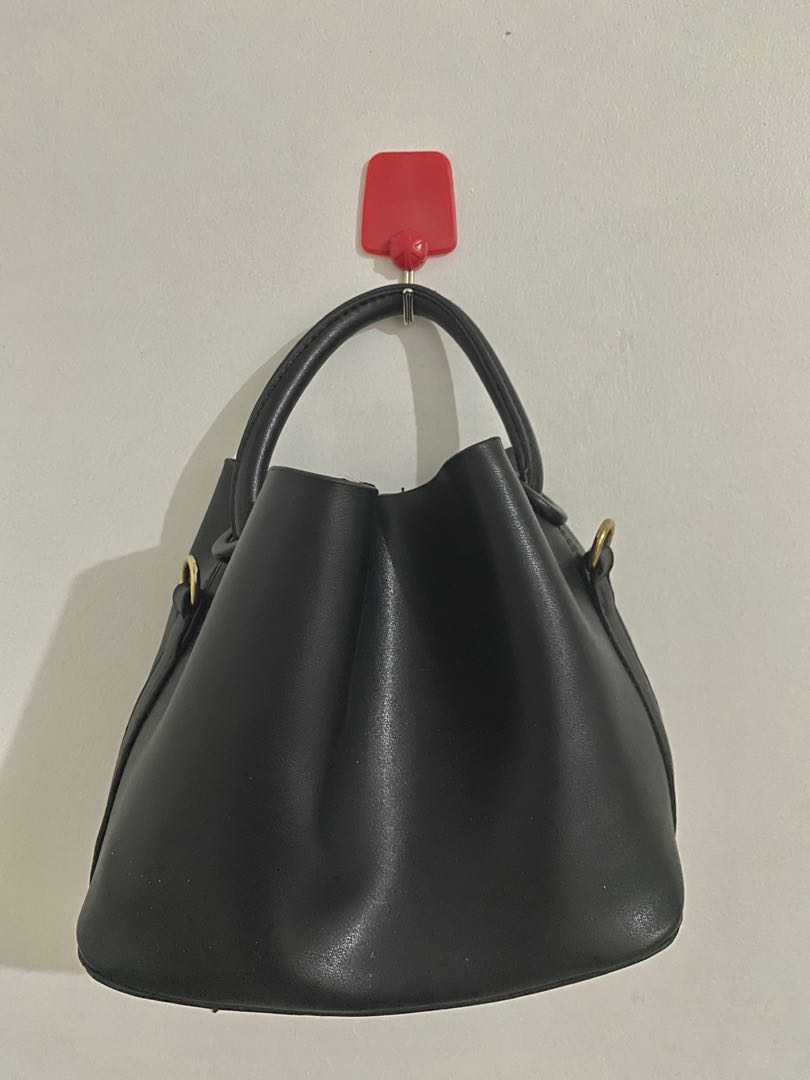 Classic Black Bag, Women's Fashion, Bags & Wallets, Crossbody Bags on