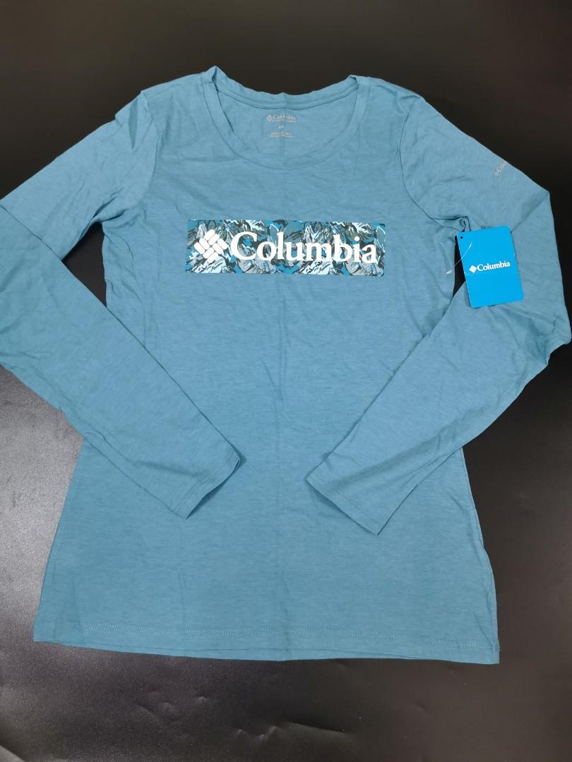 Columbia女士薄長袖, 女裝, 上衣, T-shirt - Carousell