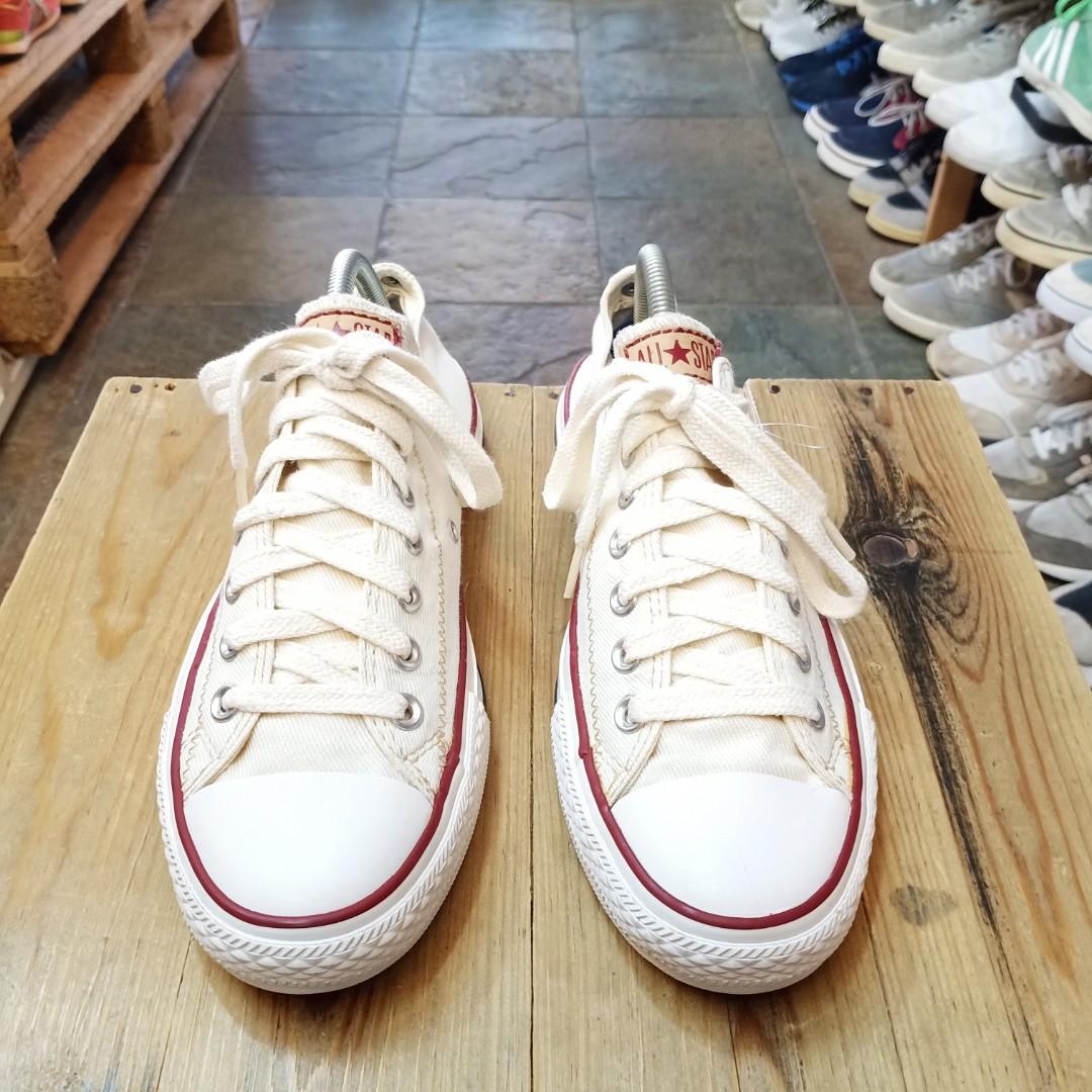 Converse blanche trait noir online