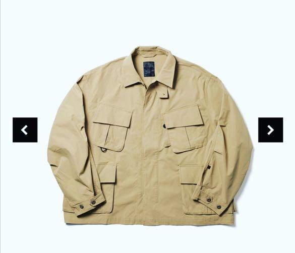 Daiwa Pier39 Jungle Fatigue Jacket Beige size L Wtaps Descendant