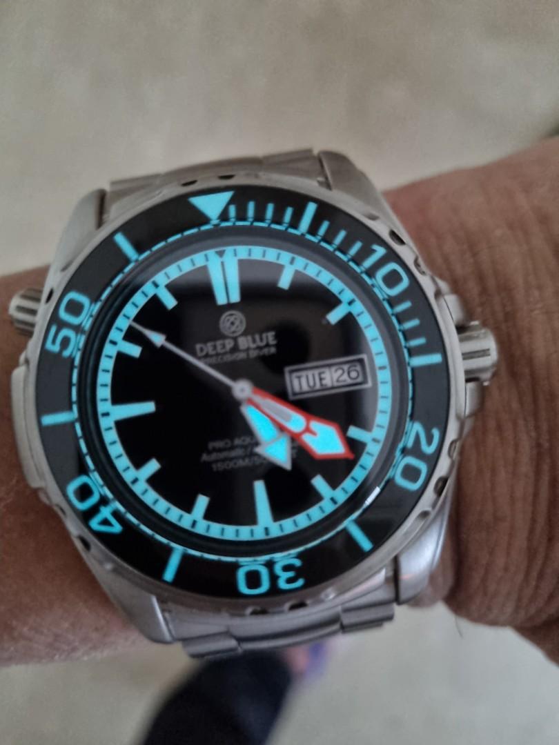 Deep Blue Sea Pro Aqua Diver Watch 1500M