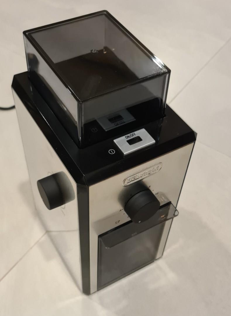 De'Longhi Burr Coffee Grinder (Black) KG89, TV & Home Appliances, Kitchen Appliances, Coffee