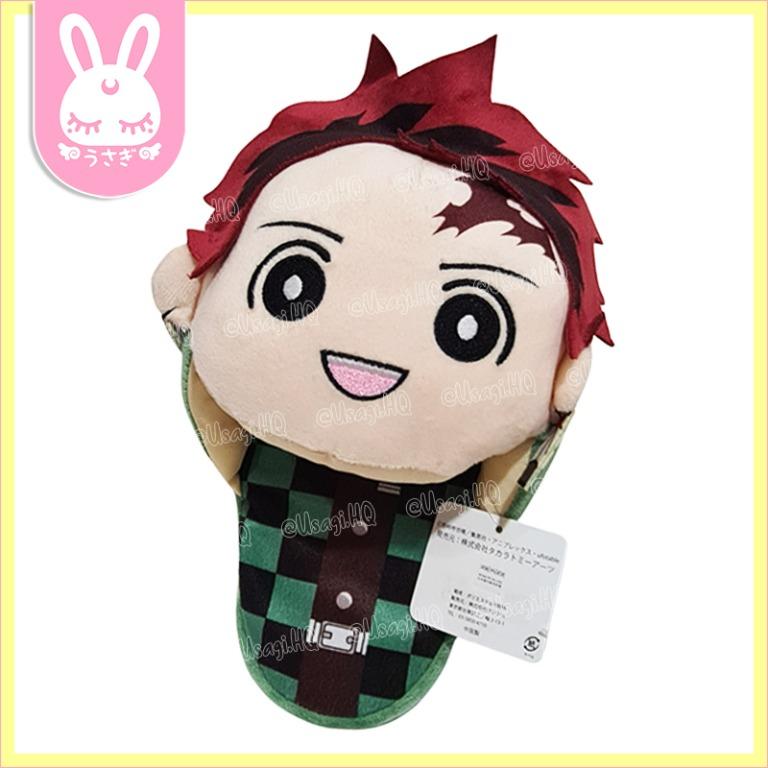 Demon Slayer Kimetsu No Yaiba Indoor Bedroom Plush Slippers Kamado 