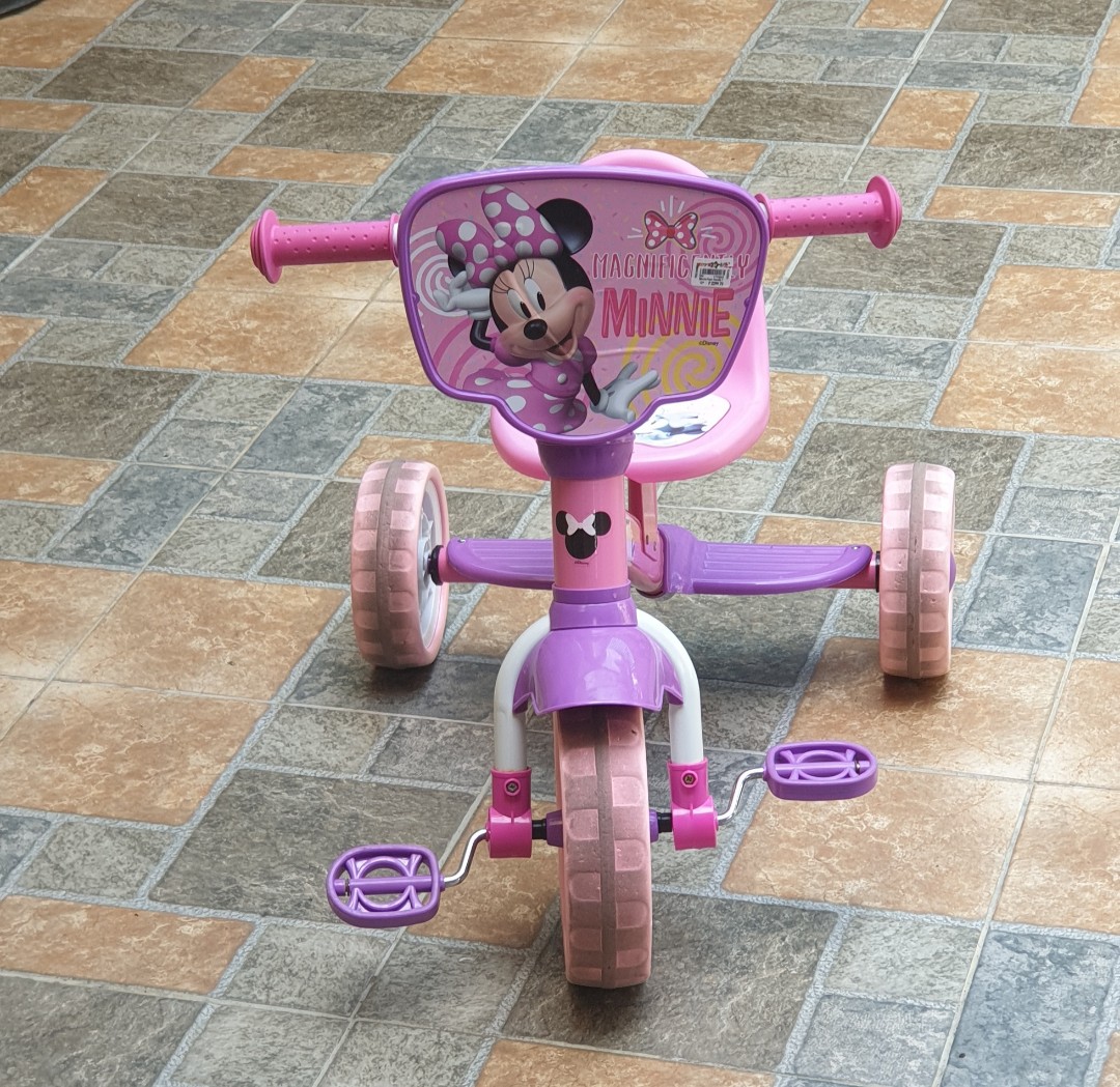 Disney Minnie Mouse Tricycle Bike for Kids, Hobbies & Toys, Toys