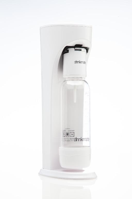 Drinkmate White Soda & Sparkling Water Maker (Sodastream Cylinder