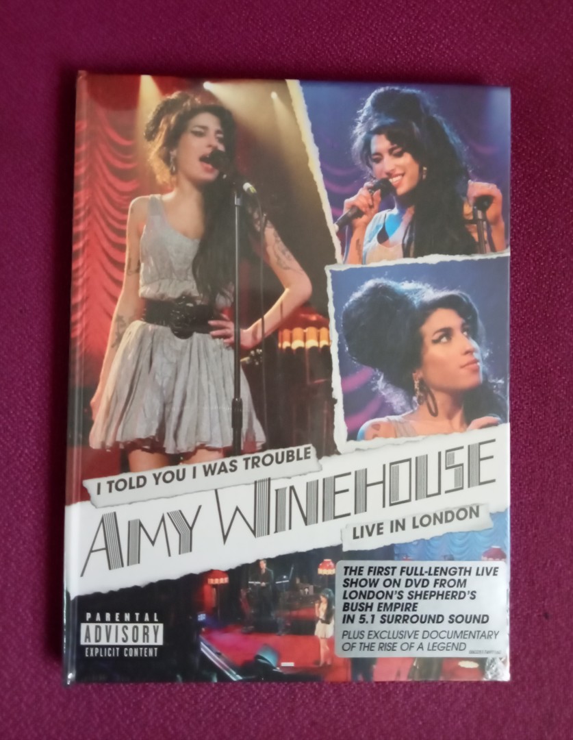 DVD/全新/AMY WINEHOUSE/I Told You I Was Trouble - Live in London艾
