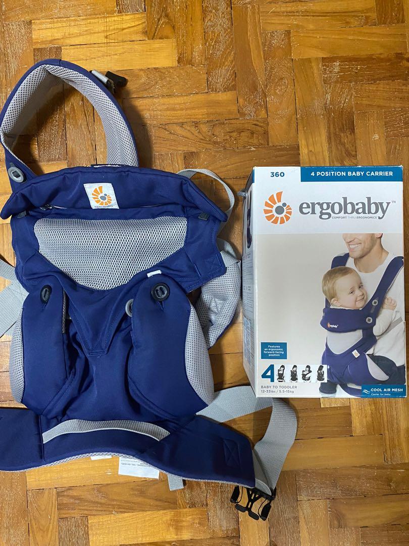 Ergo 360 baby carrier 4 position in mesh, Babies & Kids, Going Out
