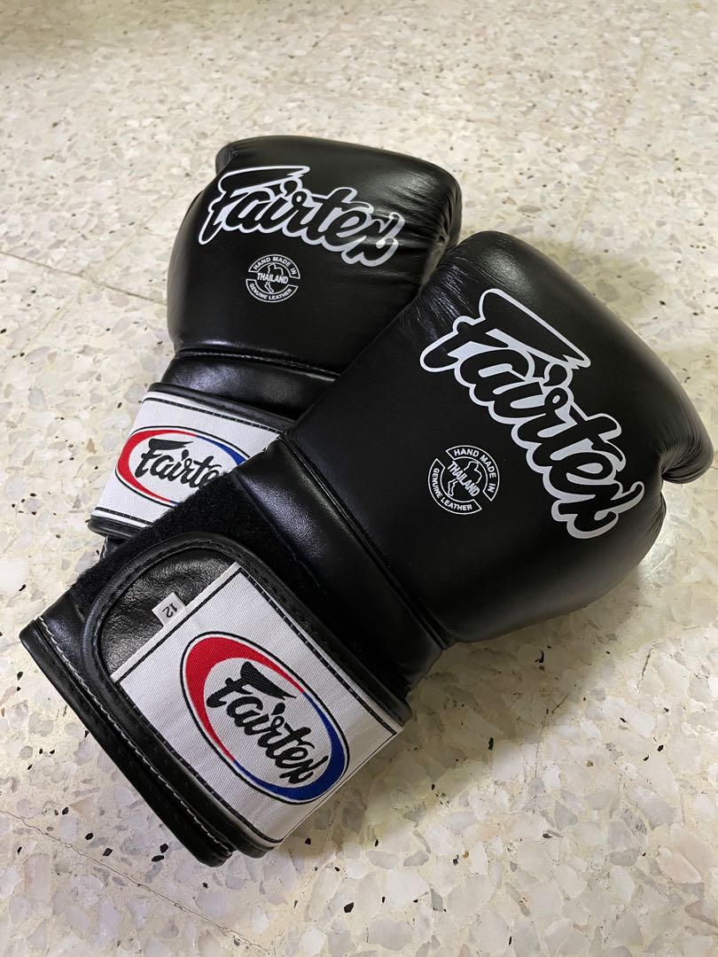 Fairtex BGV9 (12oz) Mexican Style Boxing Gloves, Sports Equipment