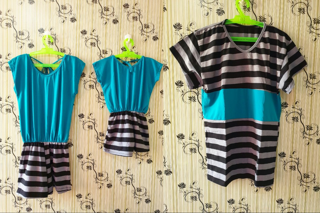 Family Terno Jumpshort Babies Kids Babies Kids Fashion On Carousell