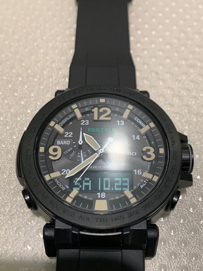 Casio pro trek sale outlet