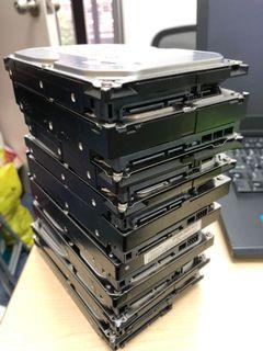 Formatted used 3.5 inch Harddisk 500GB