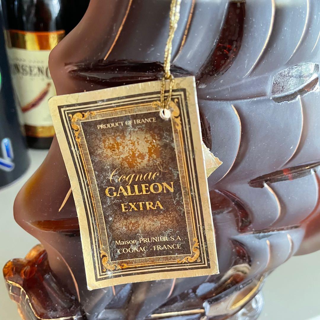 Galleon Extra Cognac ship bottle rare not Larsen France 700ml, Food &  Drinks, Beverages on Carousell
