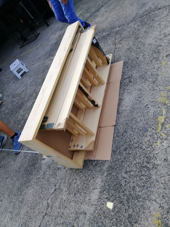 Gorilla Attic Wood Ladder, Commercial & Industrial, Construction Tools