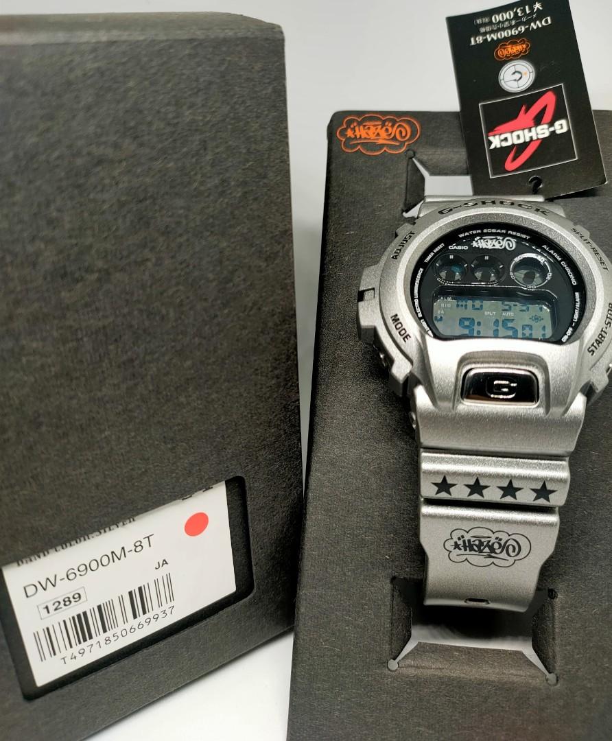 史上最も激安 G-SHOCK DW-6900M-8T シルバーメタリックモデル エリック 