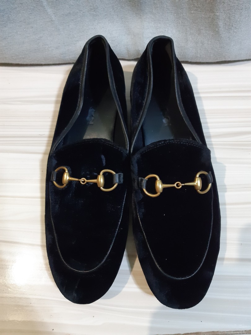 suede gucci loafers women's