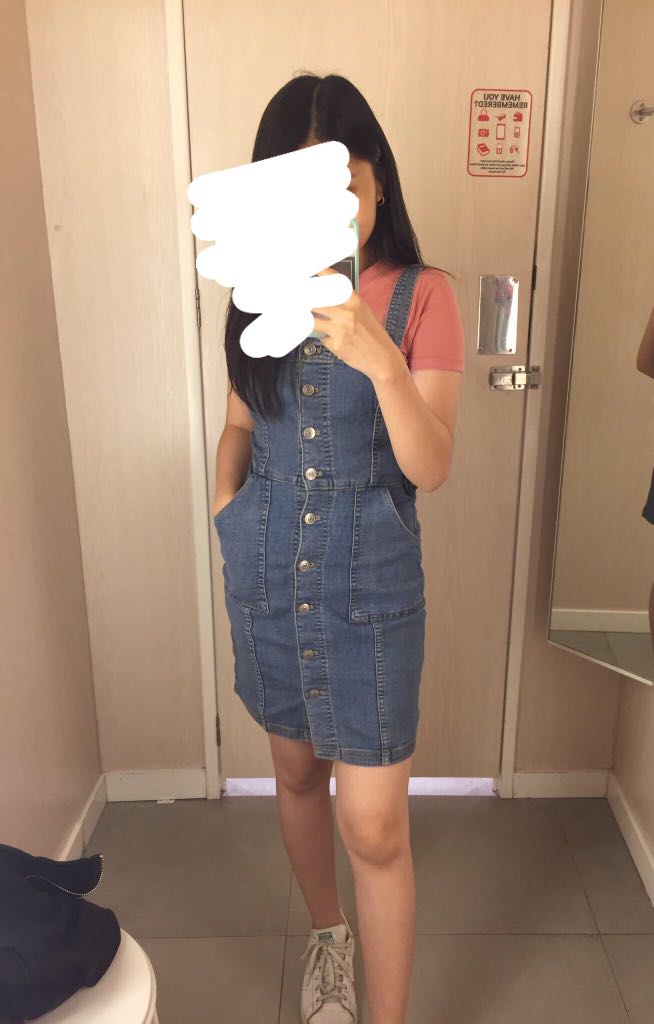 H\u0026M denim dress, Women's Fashion 