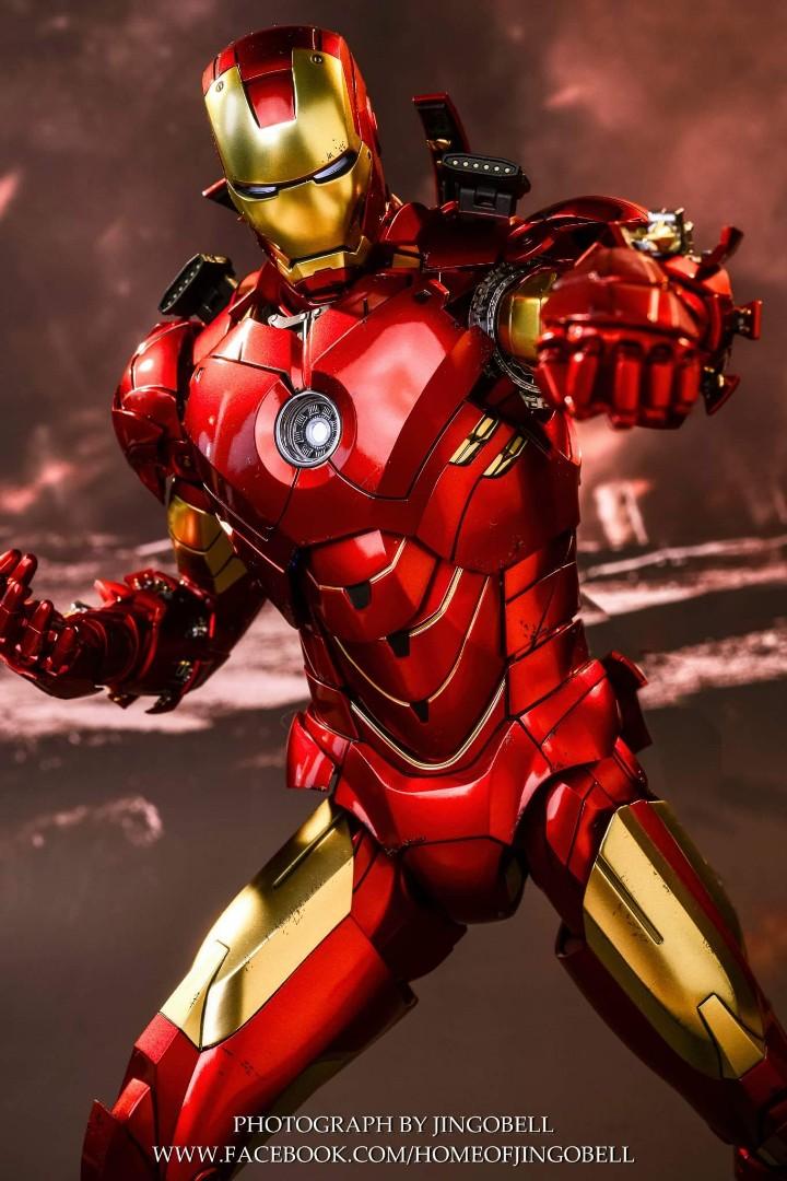 Hot Toys 1/6 Iron Man Mark 4 Diecast, Hobbies & Toys, Toys & Games On  Carousell