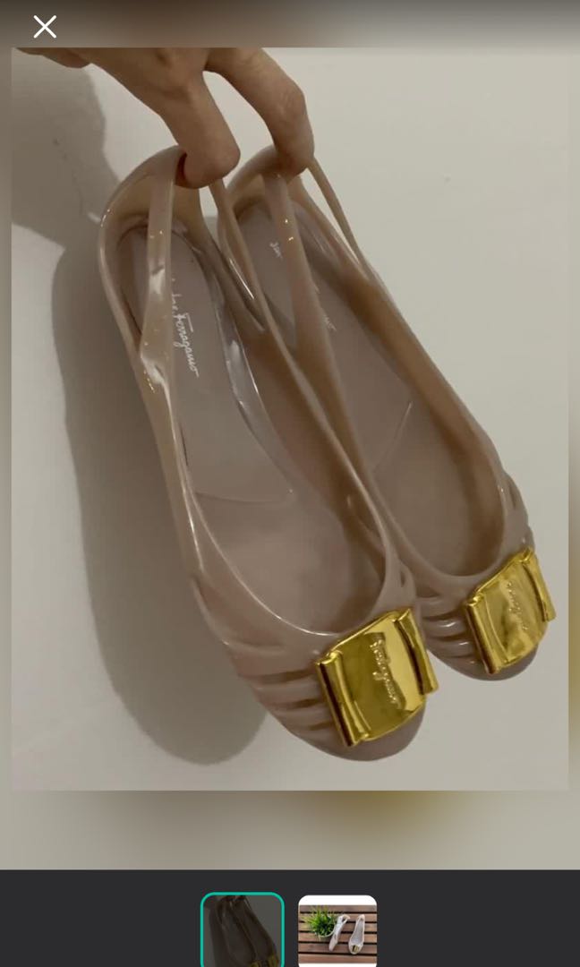 Kasut clearance jelly ferragamo