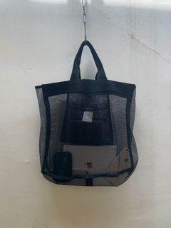 Authentic Junya Watanabe / CDG Net Nylon Handbag