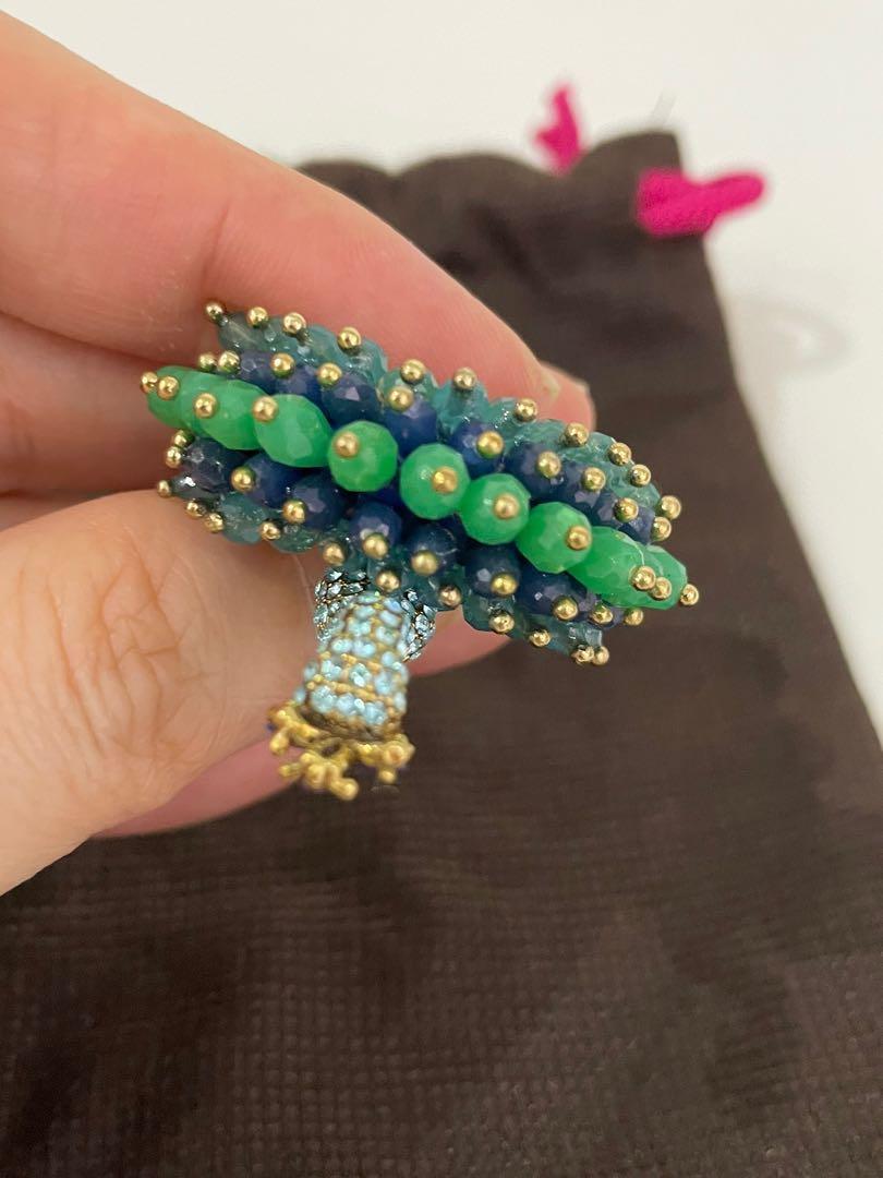 Kate Spade peacock cocktail ring Women s Fashion Jewelry