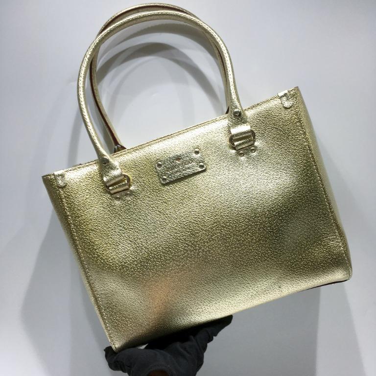 Kate spade gold deals tote