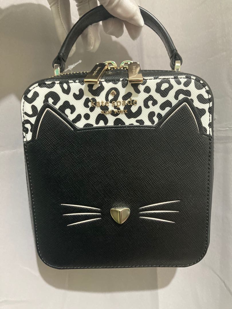 Kate Spade Vanity Bag Cat Limited Edition, Luxury, Bags & Wallets on  Carousell