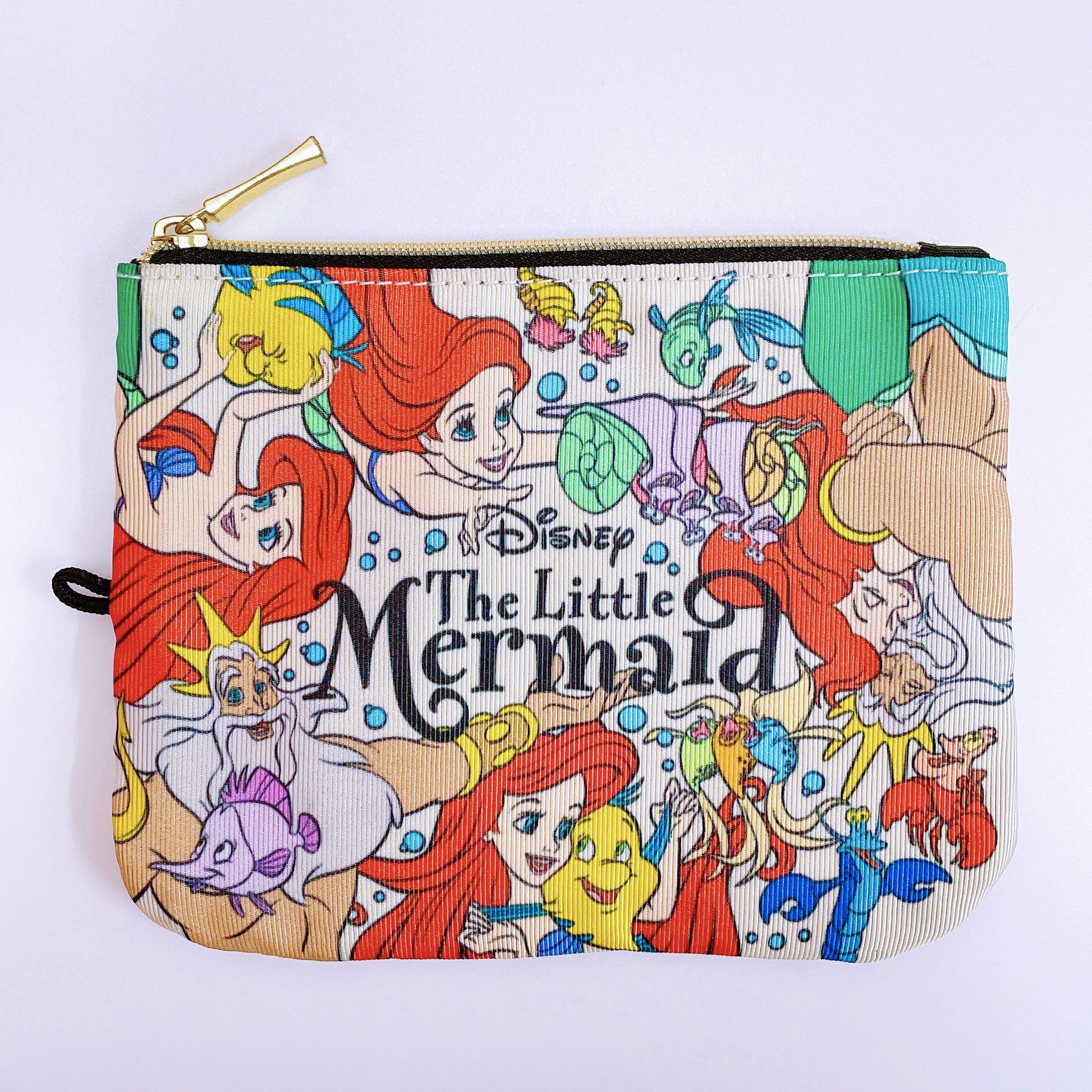 Disney Princess Little Mermaid Ariel round zipper wallet Japanese limited B 